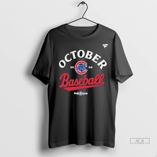 Trendy Officials Chicago Cubs October Baseball Nl Wild Card Winner Shirt Sweater
