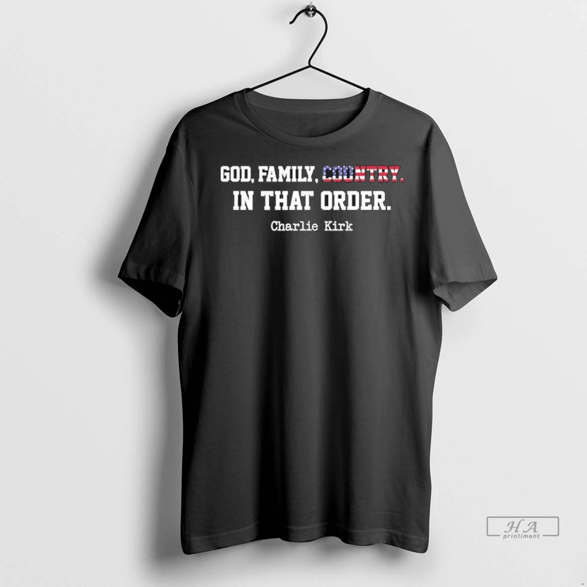 Trendy Officials Christian Patriot God Family Country In That Order Charlie Kirk Shirt Sweater