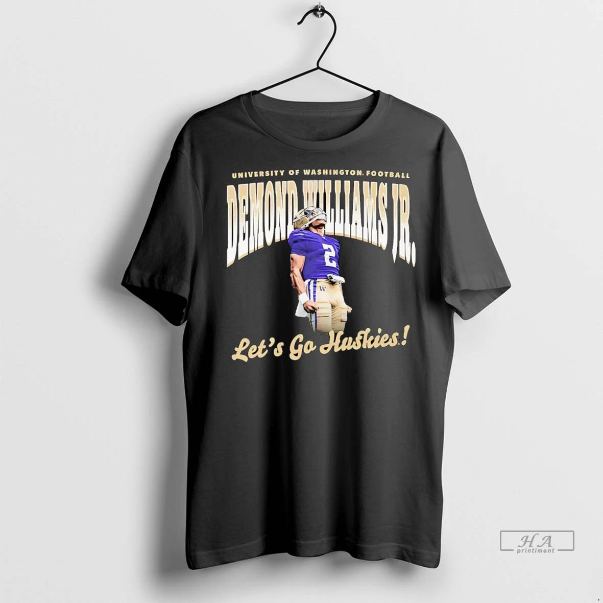 Trendy Officials Demond Williams Jr Lets Go Washington Huskies Shirt Sweater