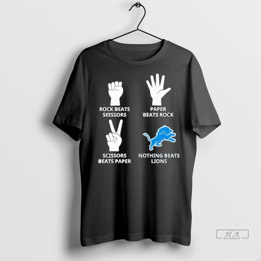 Trendy Officials Rock Beats Scissors V Paper Beats Rock Scissors Beats Paper Nothing Beats Detroit