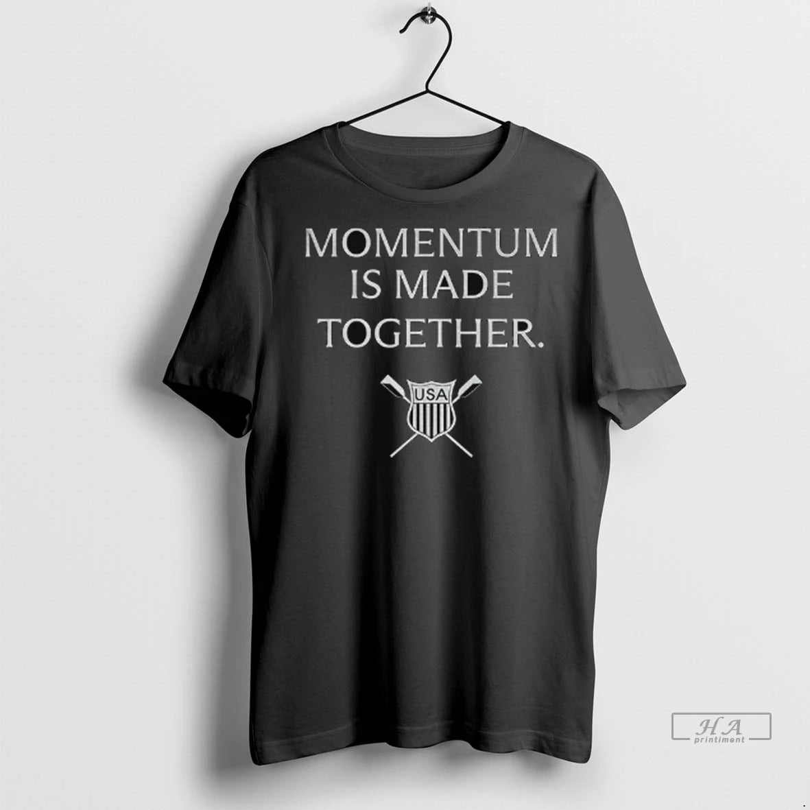 Trendy Officials Usrowing Momentum Is Made Together Logo Shirt Sweater