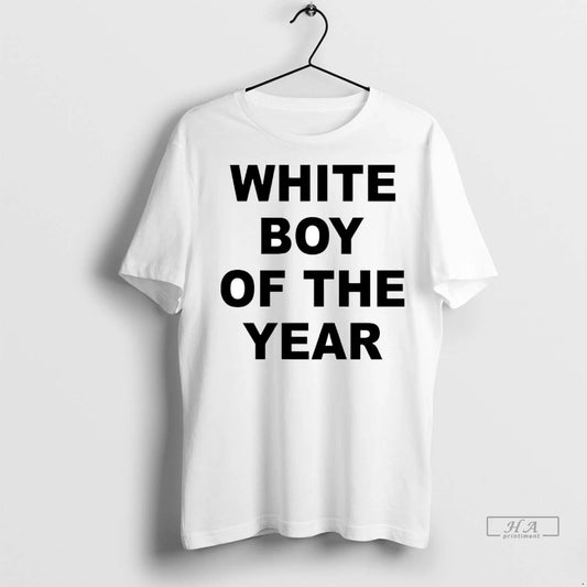 Trendy Officials White Boy Of The Year Shirt Sweater