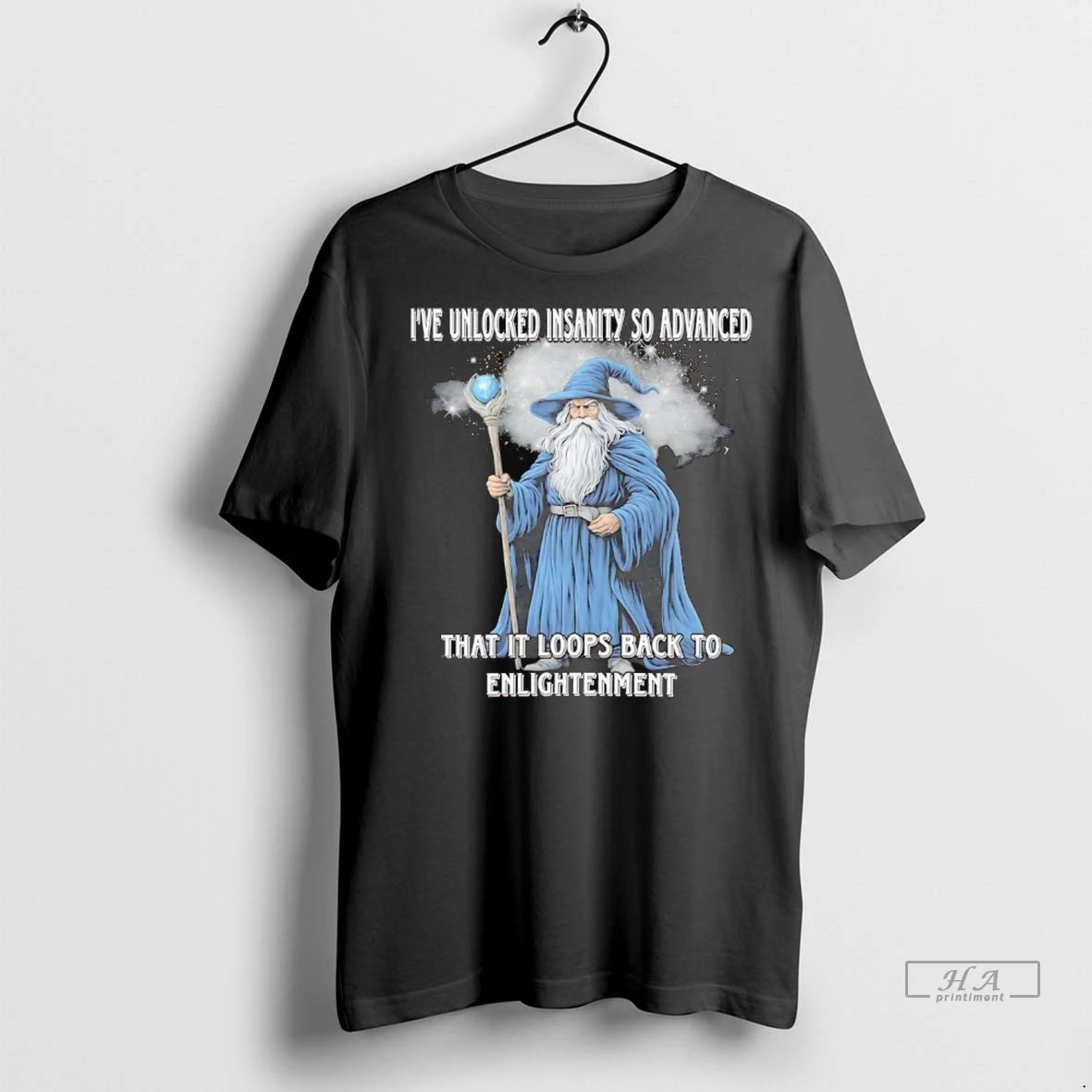 Trendy Officials Wizard Ive Unlocked Insanity So Advanced It Loops Back To Enlightenment Shirt Sweater