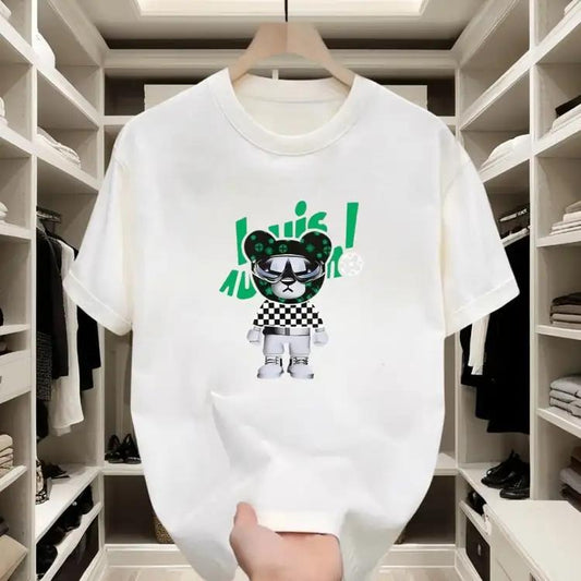 Trendy Streetwear Pure Cotton T