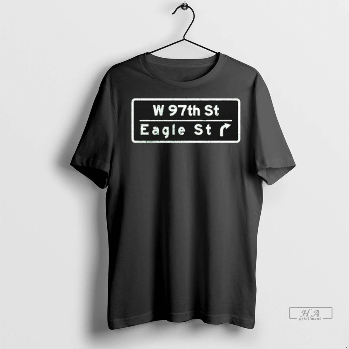 Trendy W 97th St Eagle St Road Signs Shirt Sweater