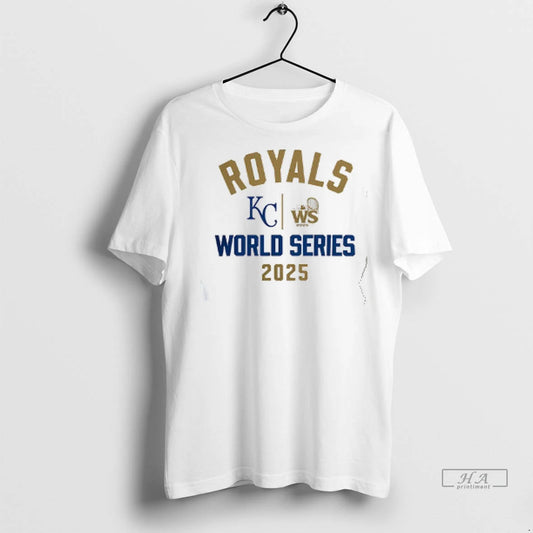 Trendy World Series Mlb Kansas City Royals 2025 Baseball Ws Logo Shirt Sweater