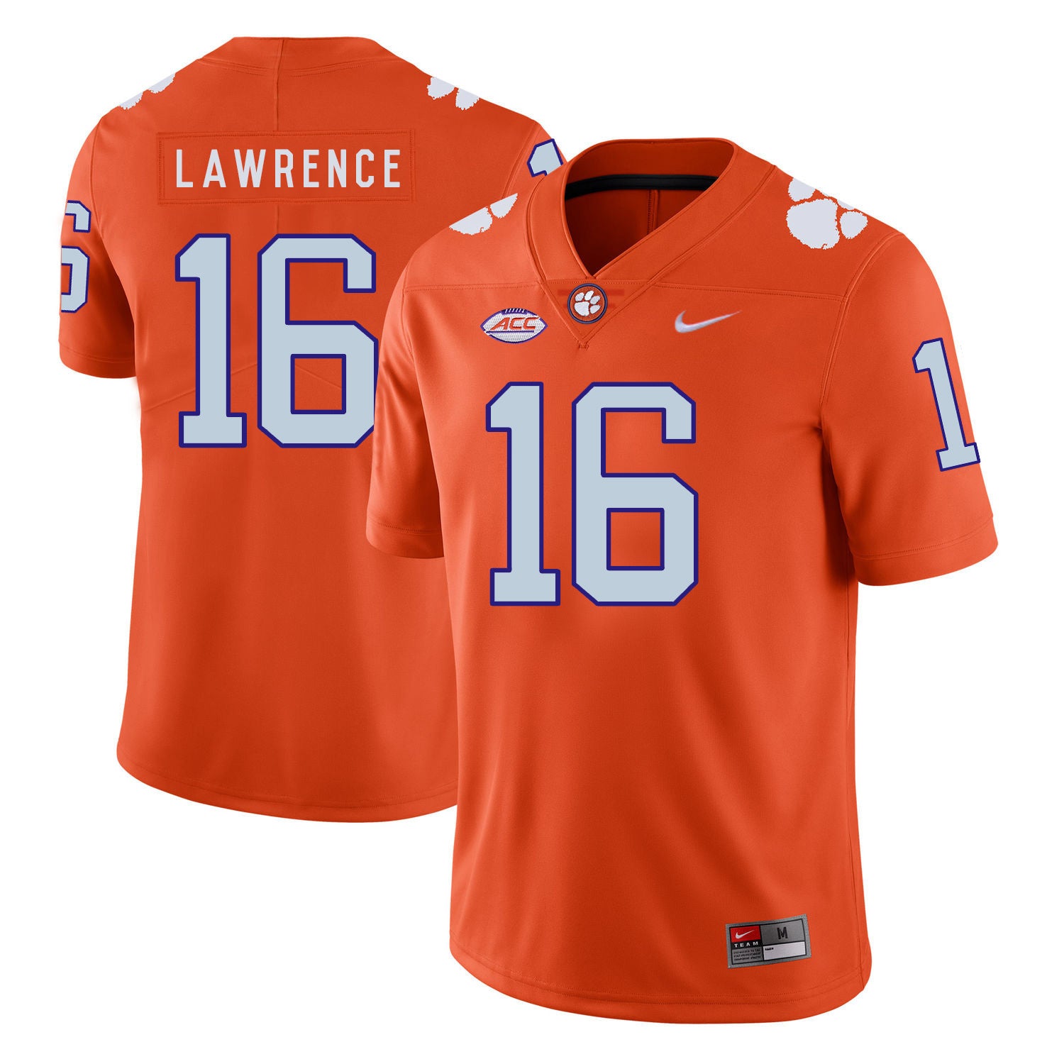 Trevor Lawrence 16 Orange