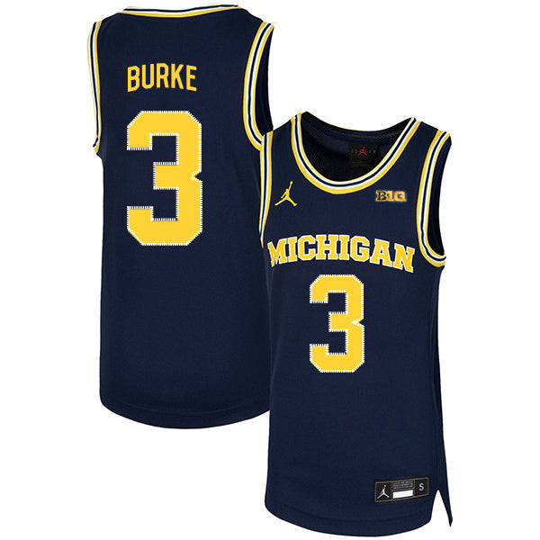 Trey Burke 3 Navy