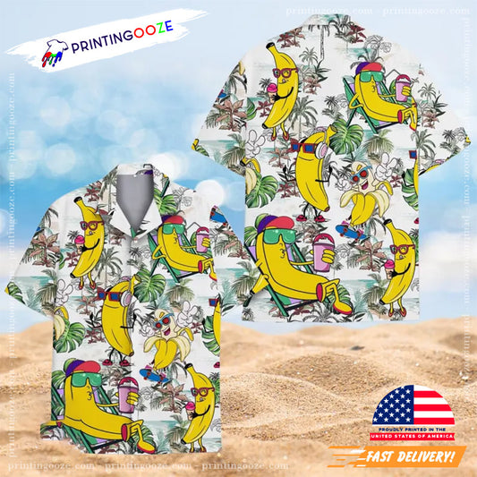 Tropical Cool Banana Hawaiian Shirt