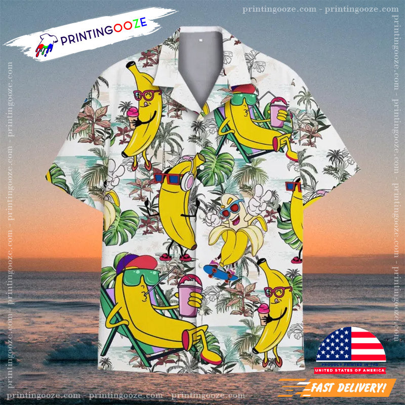 Tropical Cool Banana Hawaiian Shirt