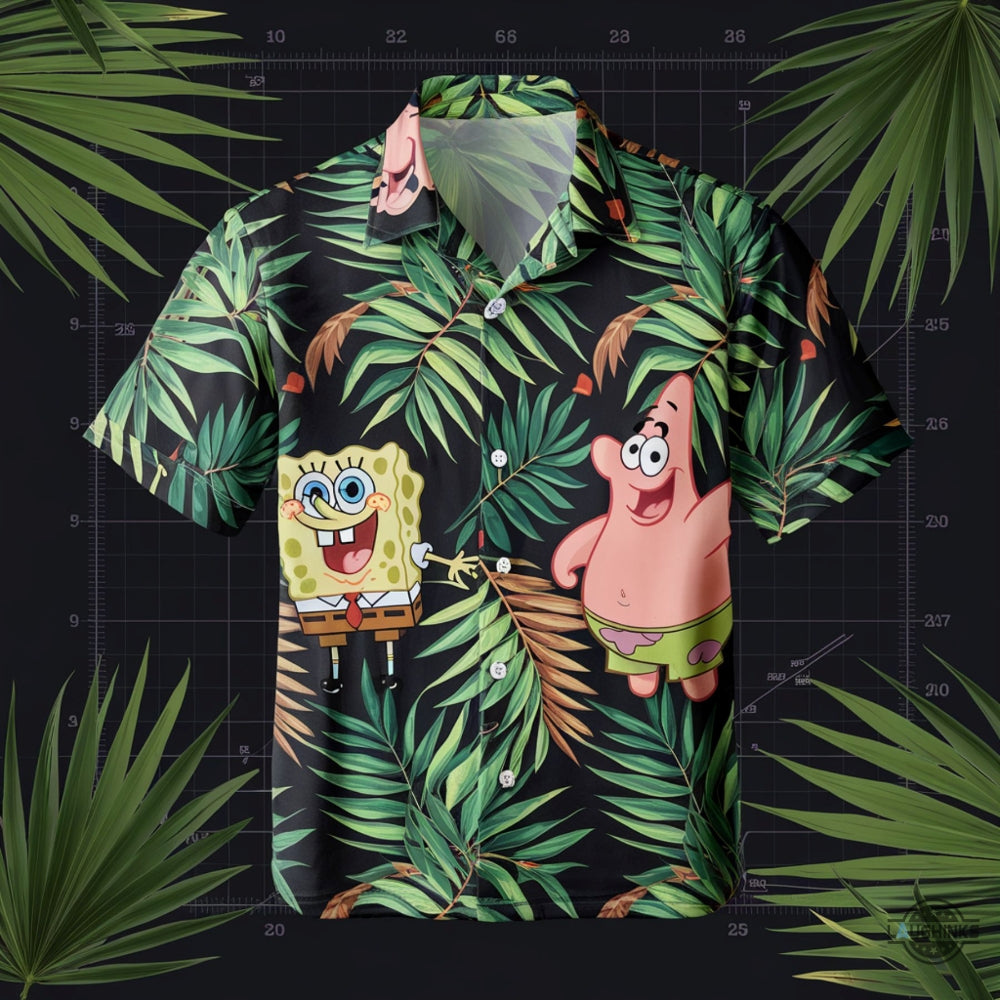 Tropical Spongebob Hawaiian Shirt