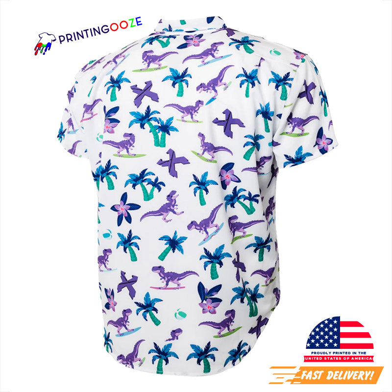 Tropical T REX Hawaiian Shirt