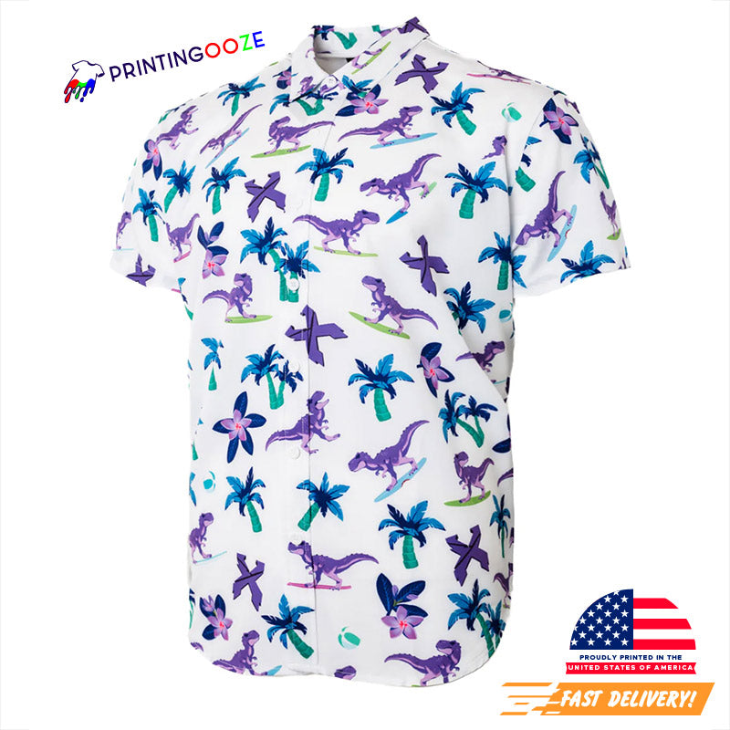 Tropical T REX Hawaiian Shirt