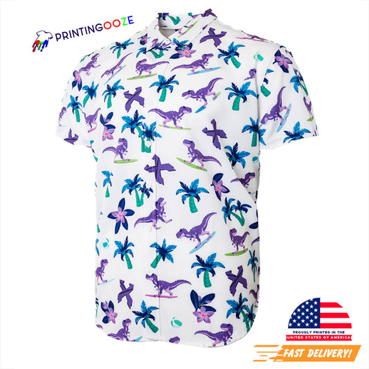 Tropical T REX Hawaiian Shirt