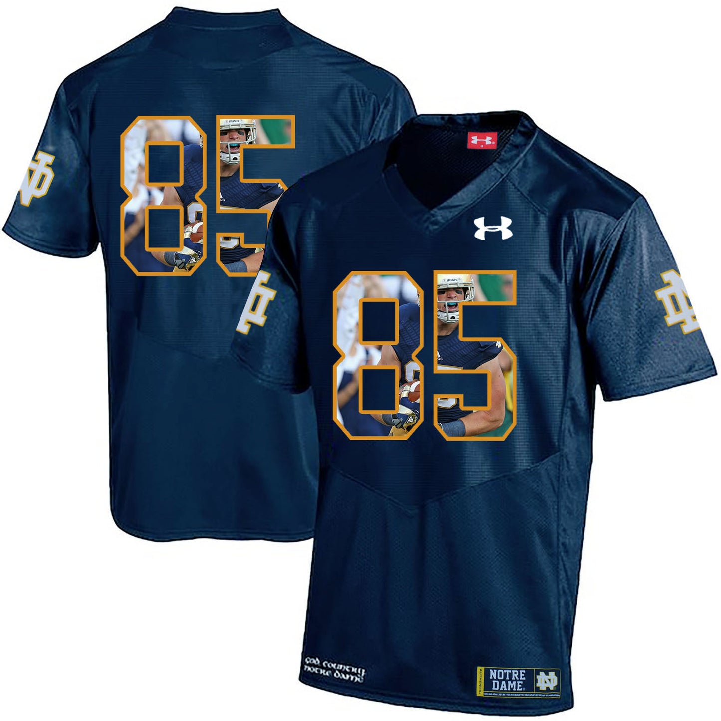 Troy Niklas 85 Navy