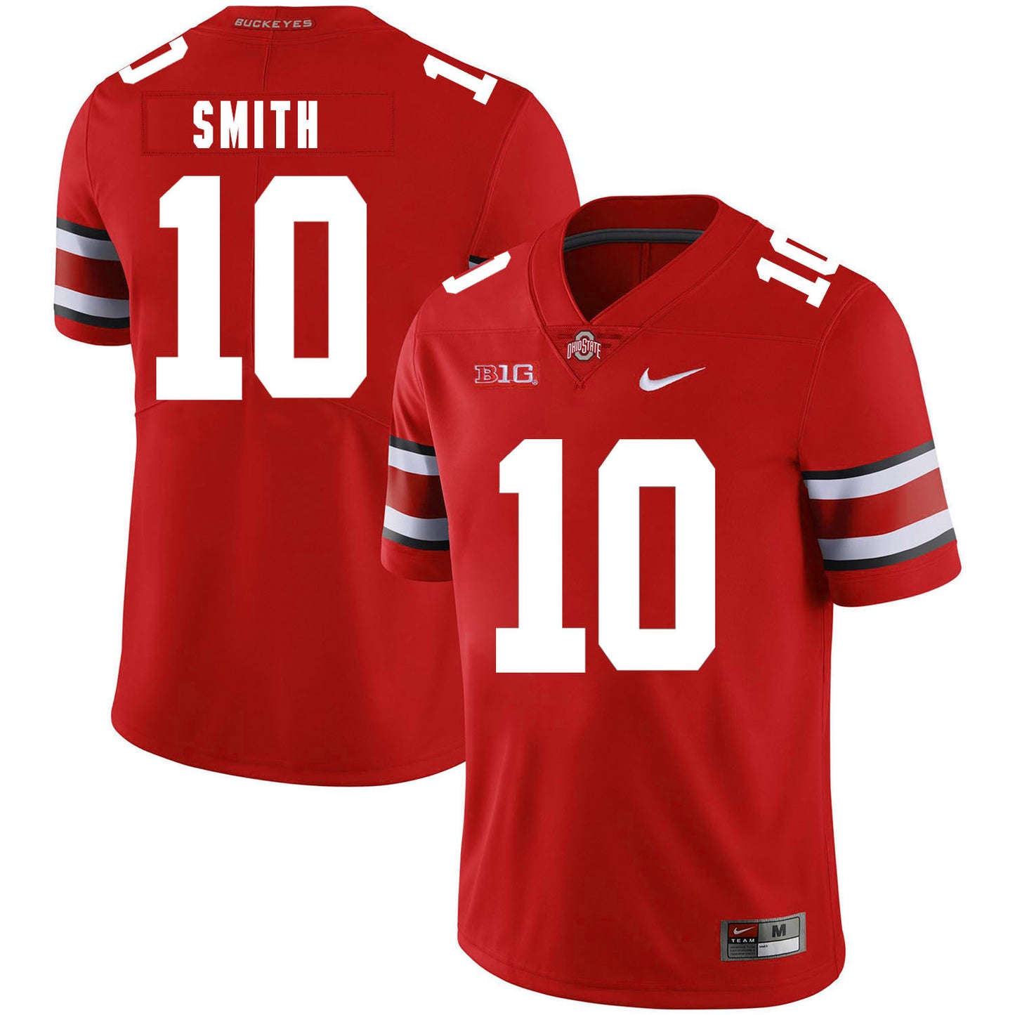 Troy Smith 10 Red