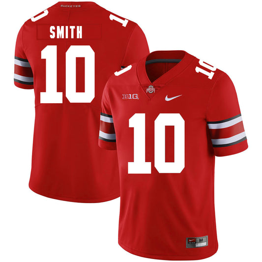 Troy Smith 10 Red