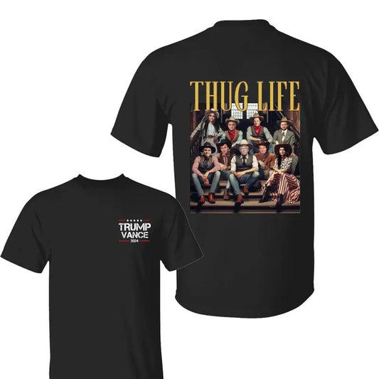 Trum Vanc Thug Life Shirt - Sweatshirt -Hoodie, Trum Shirt, Trum 2024 Shirt, Trum Thug Life Shirt, For Men, For Women