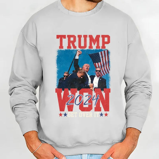 Trummp Won Again Shirt, Election Sweater, After Election Shirt, Trummp 2024 Hoodie, Republican Shirt, 47th President Tee...