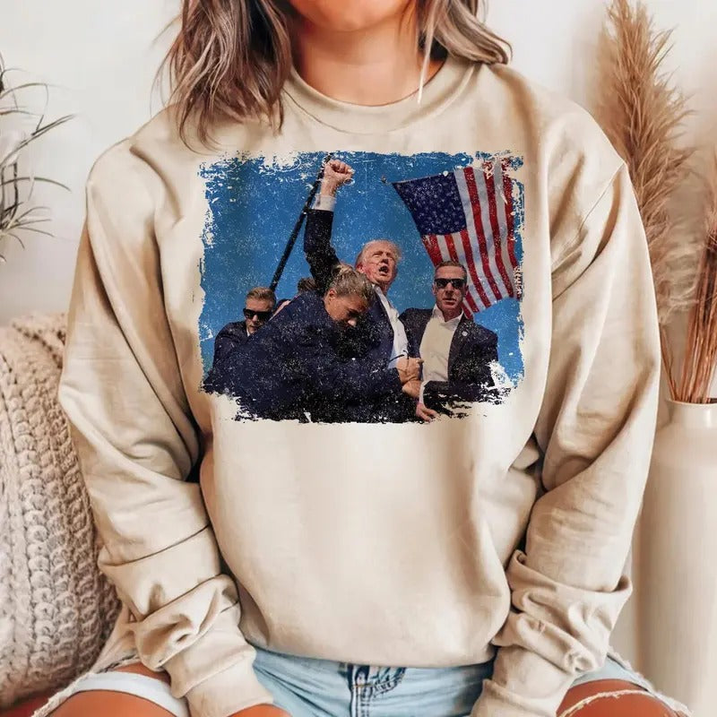 Trump Assasination Shirt, Trump Shot, Trending Trump 2024, Make American Great Again Trump Shirt