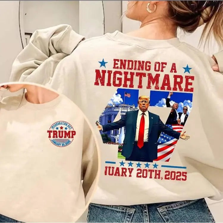 Trump MAGA Election 2024, Trump Inauguration Day T-SHirt, Trump 47 Sweatshirt, Inauguration Day 2025 Hoodie, 47 President ,Back Republican