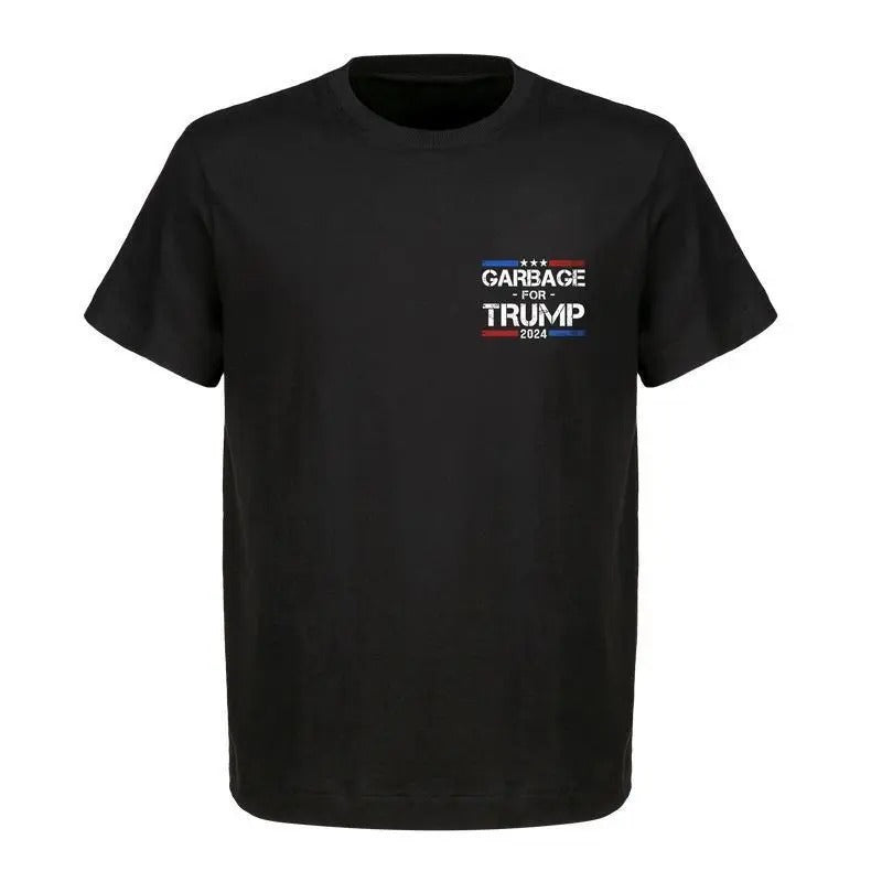 Trump Proud To Be Garbage 2024 2 Sides TShirt, MAGA 2024, Team Trump Take The Trash Out, Make America Great Again, Crewneck Classic