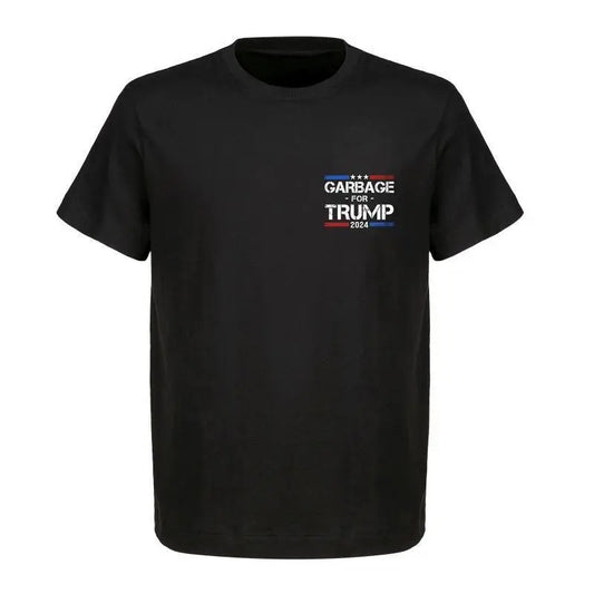 Trump Proud To Be Garbage 2024 2 Sides TShirt, MAGA 2024, Team Trump Take The Trash Out, Make America Great Again, Crewneck Classic
