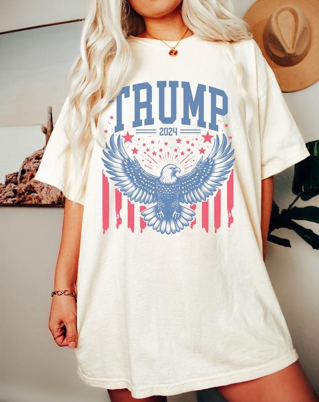 Trump Shirt, American Flag Shirt, Pro Trump Shirt, Pro America Shirt, Trump 2024 Shirt, Republican Shirt, MAGA 2024