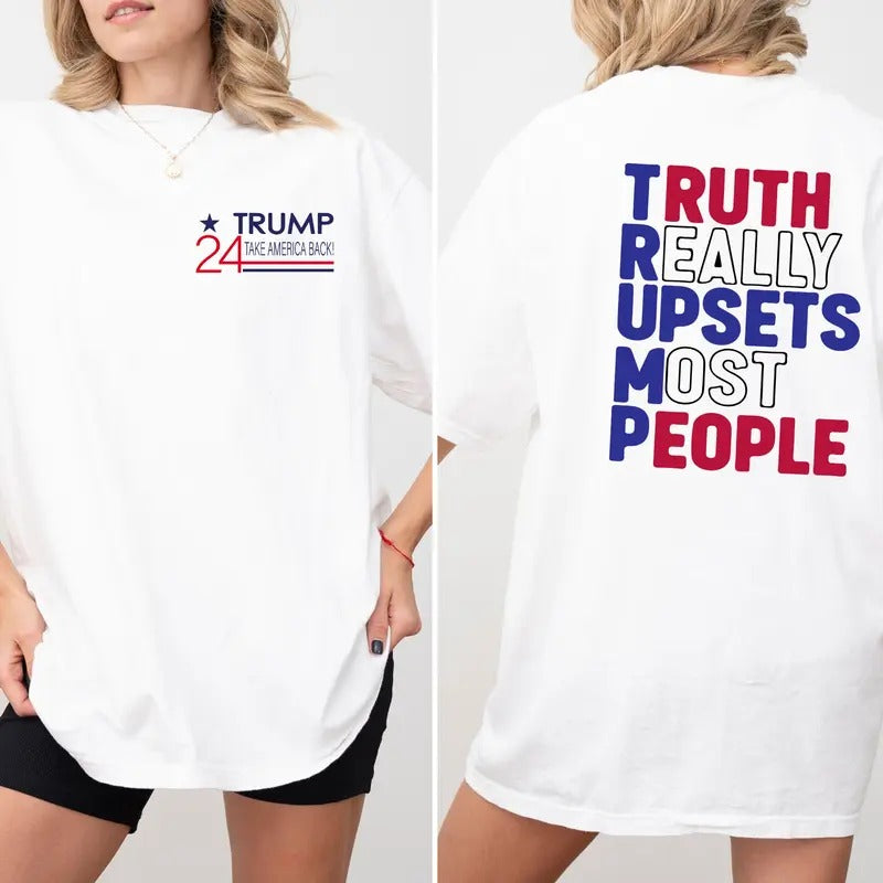 Trump Vance 2024 Shirt, Donald Trump Election Shirt, Presidential Election Tee, Gifts for Trump Supporter Hoodie, Sweatshirt