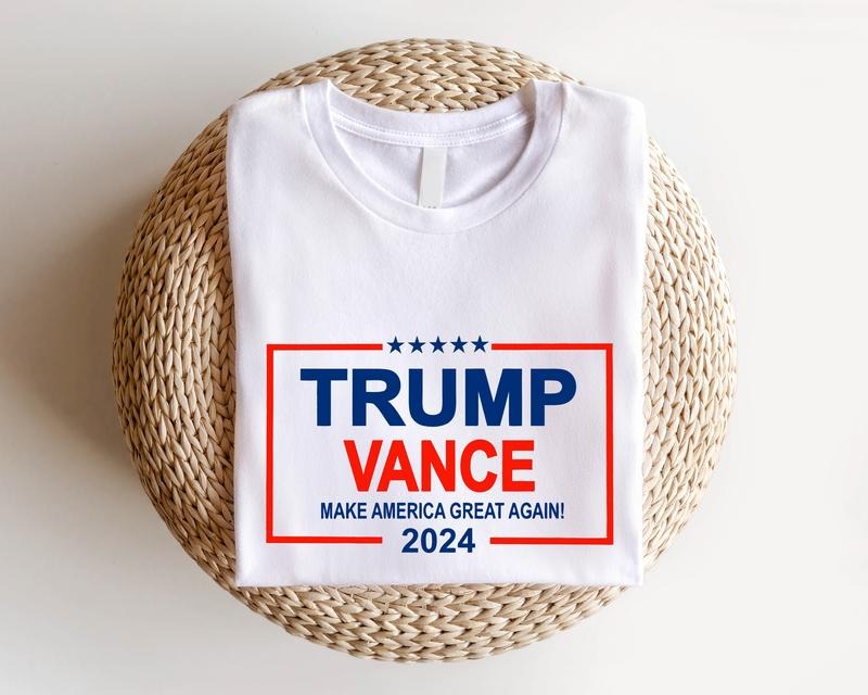 Trump Vance 2024 Shirt, Unisex President T-shirt, Patriotic Tee, 2024 Election Season Tee, Fight For America Shirt,...