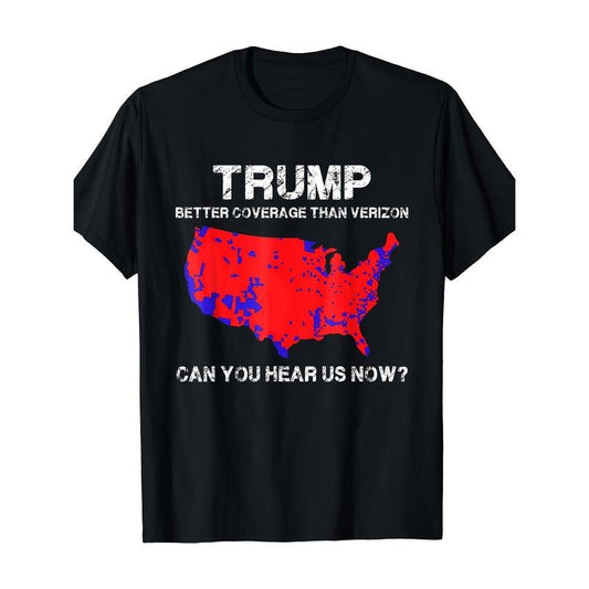 Trump trumps Verizon political gift Men's T-shirt Made in USA Hoodie, Sweatshirt | InkThreadWorks.com