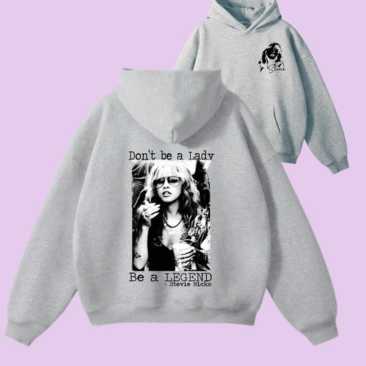 Stevie Nicks 2 Side Halloween Hoodie/Sweatshirt/Tshirt 2 SIDES, Stevie Nicks Tracklist Hoodie, Fleetwood Mac Music Tour Hoodie, Unisex Long Sleeve Pullover Shirt Fit Cotton