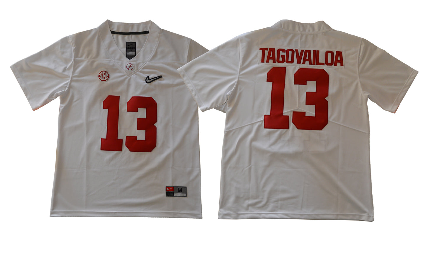 Tua Tagovailoa 13 White 2018 Diamond Edition