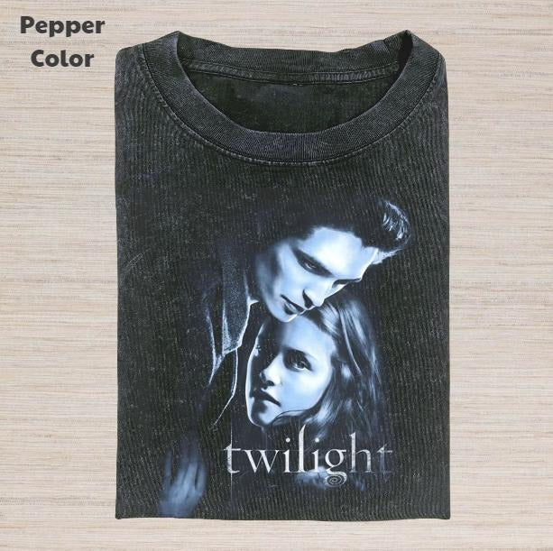 Twilight Vintage Graphic Tee, Edward Cullen And Bella Swan T-Shirt, Movies Tee, Unisex Meme Cringe Funny Dumb Shirt,...