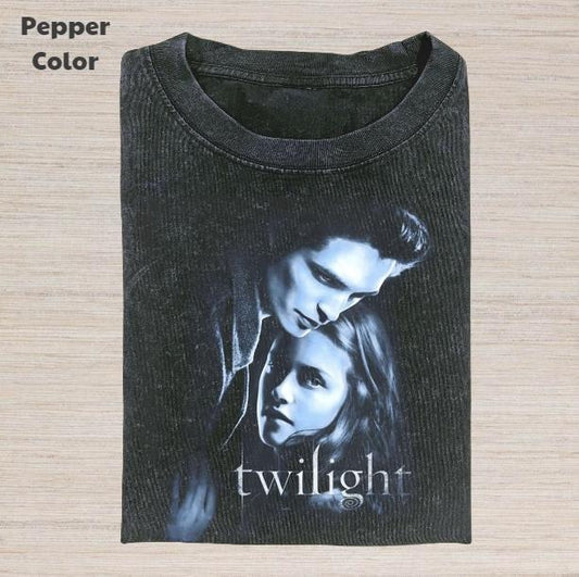 Twilight Vintage Graphic Tee, Edward Cullen And Bella Swan T-Shirt, Movies Tee, Unisex Meme Cringe Funny Dumb Shirt,...