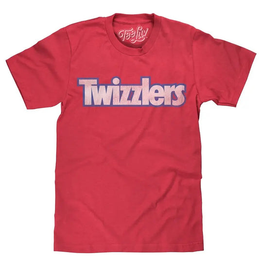 Twizzlers Logo T-Shirt - Red Hoodie, Sweatshirt | InkThreadWorks.com