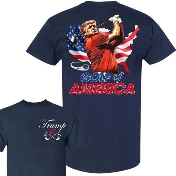 Two-sided 2025 Trump Master Tournament Augusta 91 Years Shirt, Golf Tournament Sweatshirts, Masters Golf Cup T-shirt, Gift For Men