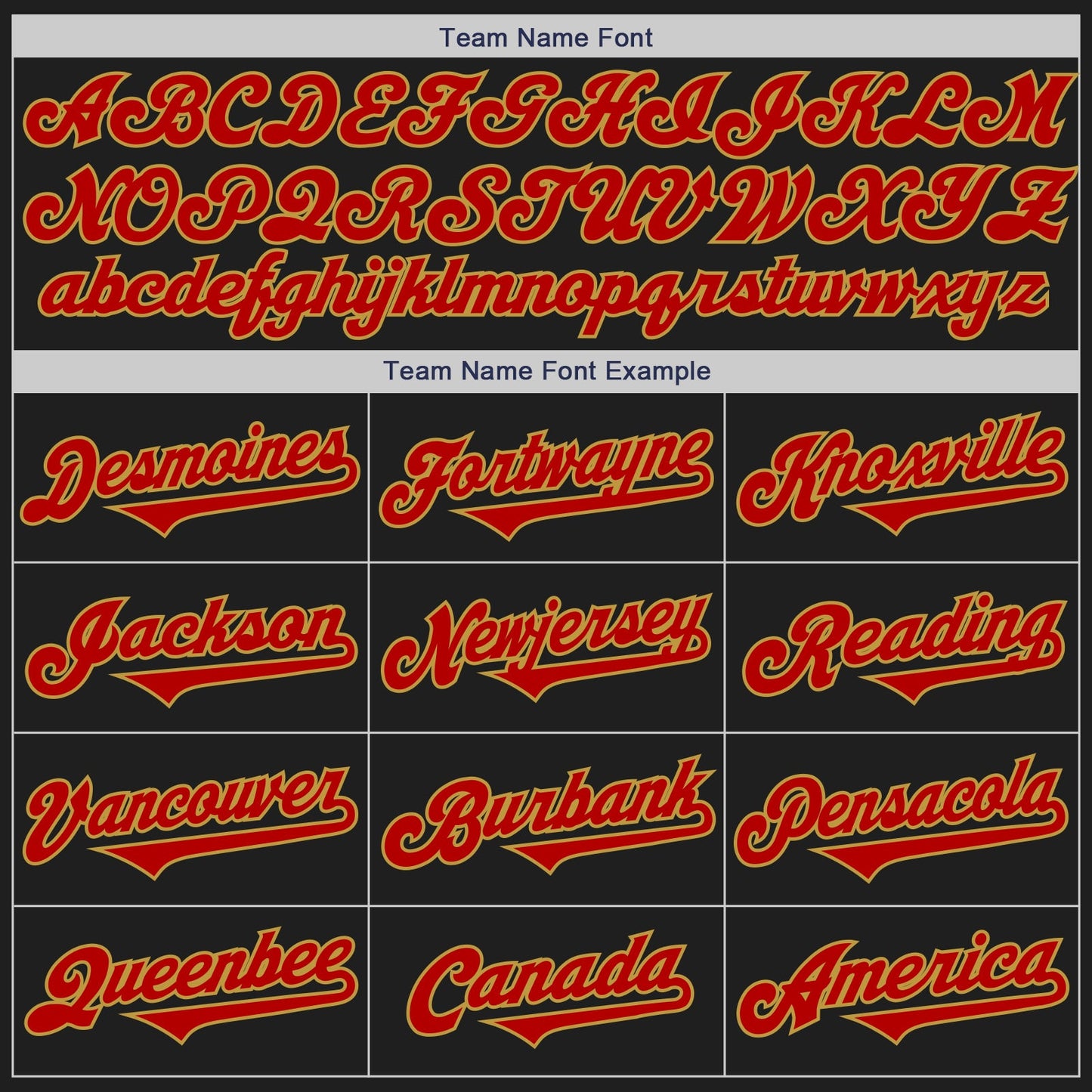 Custom Black Red-Old Gold Authentic Two Tone Baseball Jersey