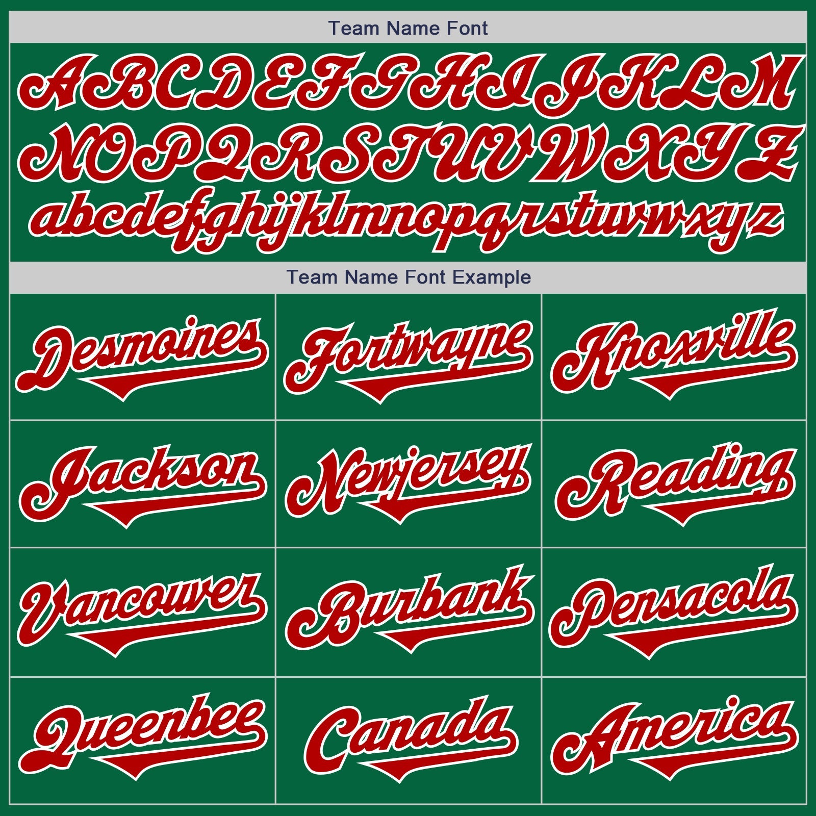Custom Kelly Green Red-White Authentic Two Tone Baseball Jersey