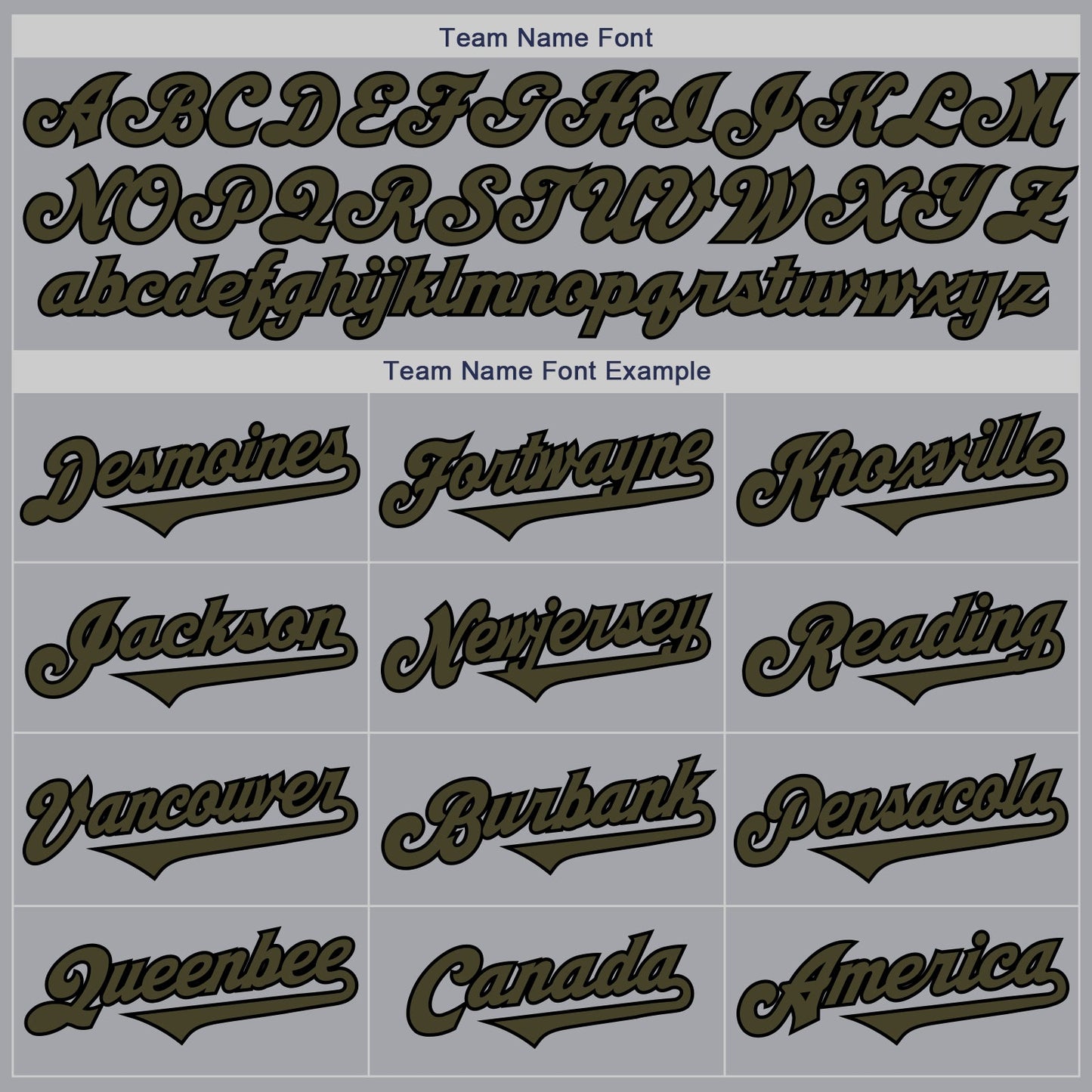 Custom Gray Olive-Black Authentic Two Tone Baseball Jersey