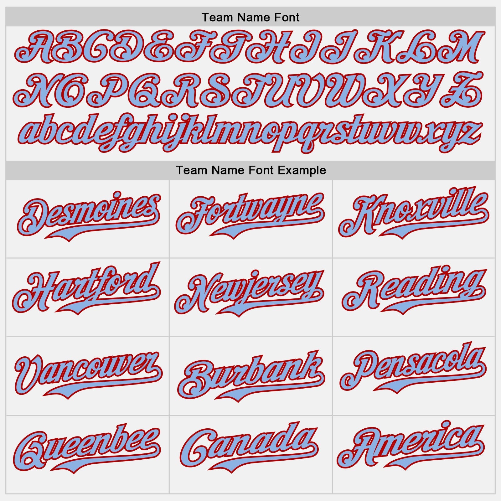 Custom White Light Blue Pinstripe Red Authentic Two Tone Baseball Jersey