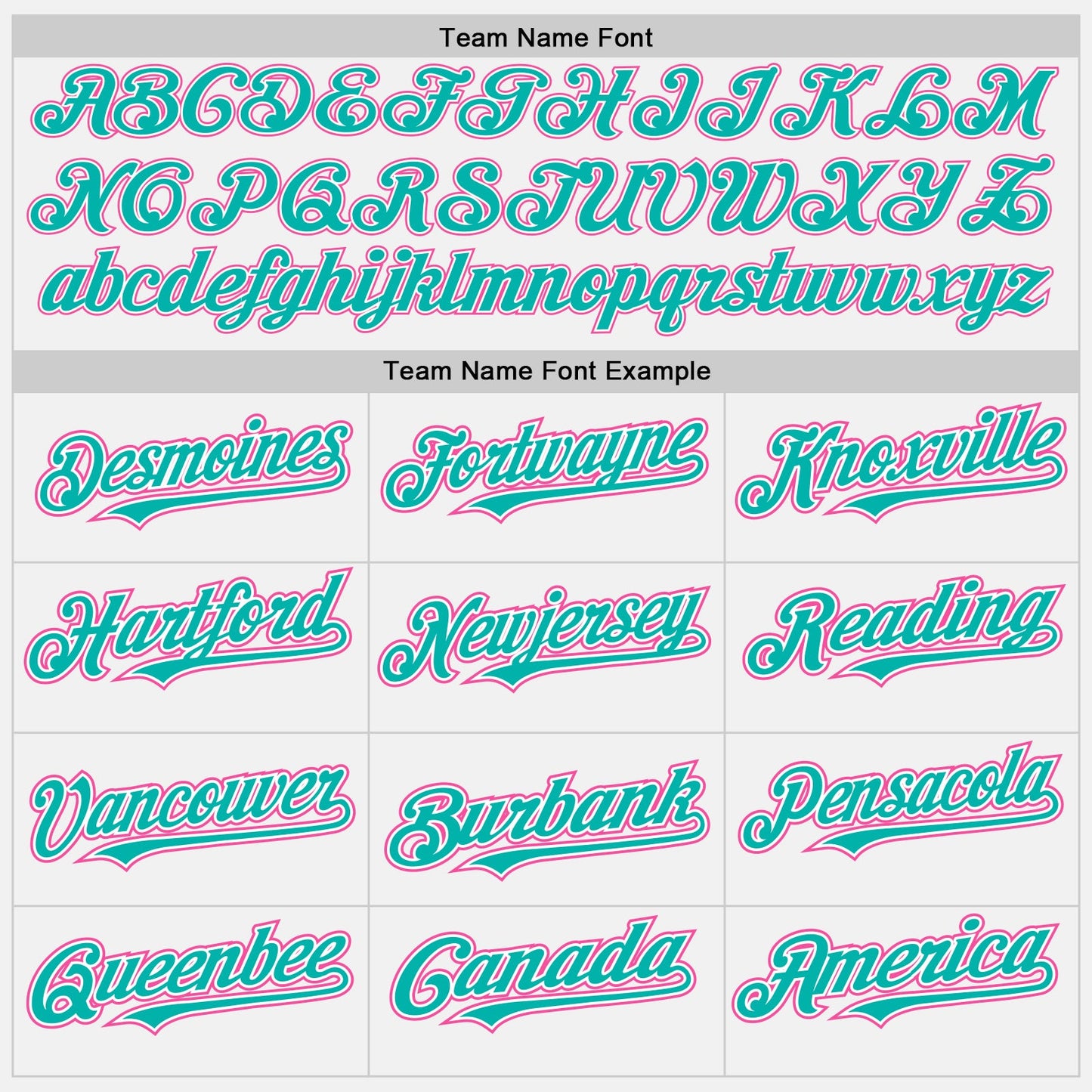 Custom White Aqua Pinstripe Pink Authentic Two Tone Baseball Jersey