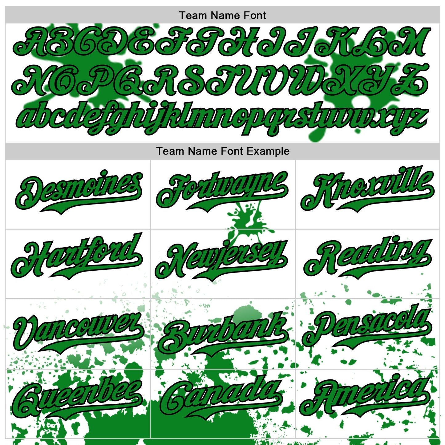 Custom White Grass Green Black Red-Yellow Splatter Camo Two Tone Authentic Baseball Jersey