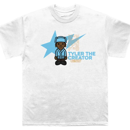 Tyler Babymilo T-shirt, Tyler The Creator Shirt, Tyler The Creator Merch, Vintage Creator Graphic Hip Hop, Casual, Classic Fashion Cotton Underwear Shirt Womenswear And Menswear T-Shirt, Graphic Tee