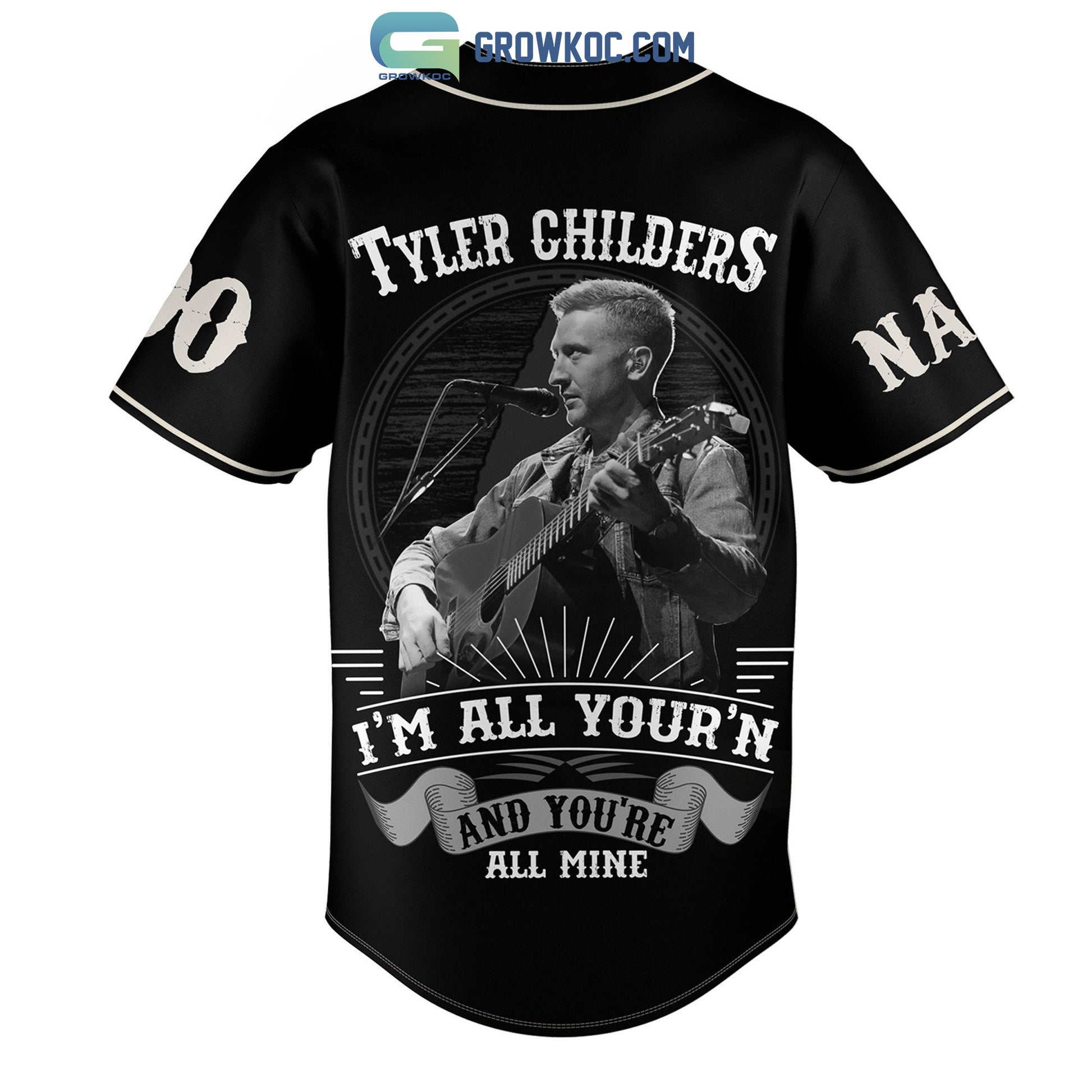 Tyler Childers I’m All Your’n And You’re All Mine Personalized Baseball Jersey