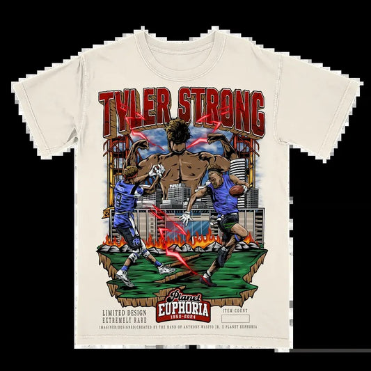 Tyler Strong Tee for Men - Soft and Comfortable Shirt - Menswear - Graphic T-Shirt