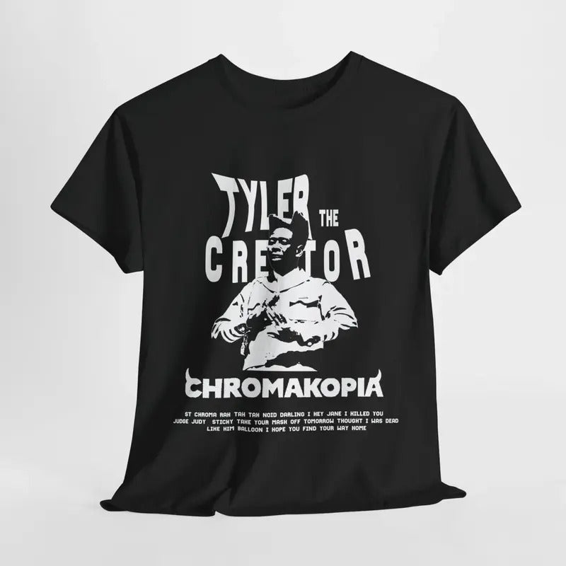 "Tyler the Creator Chromakopia album Graphic Tee, Tyler Creator merch, Grunge, Retro Shirt, Y2K Shirt, CMIYGL, Frankk_Ocean, SZA, Pop Culture "