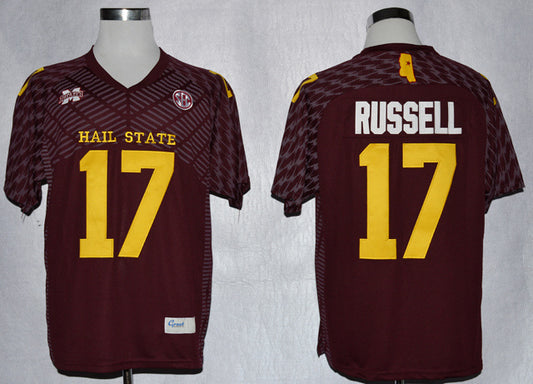 Tyler Russell 17 Burgundy