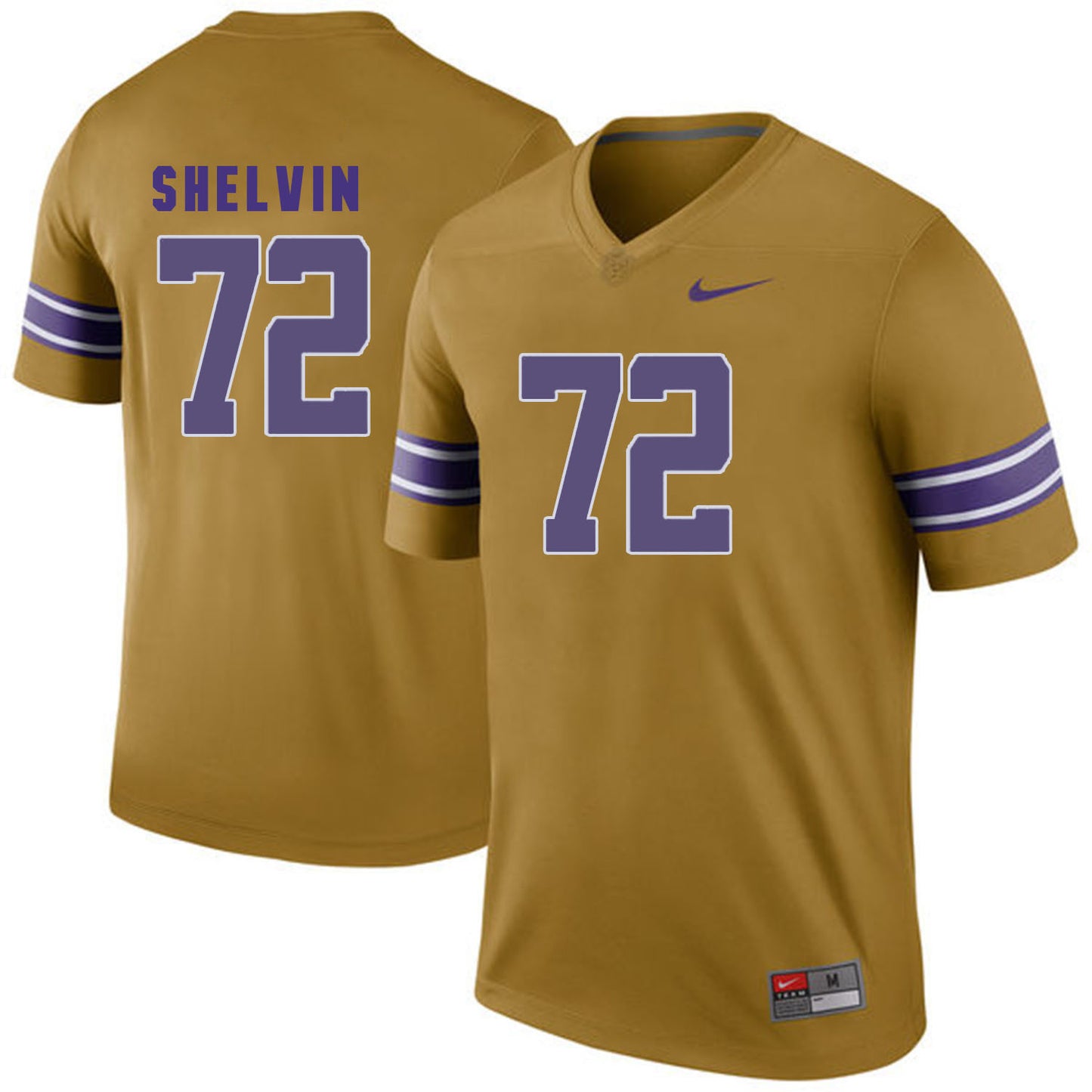 Tyler Shelvin 72 Gridiron Gold