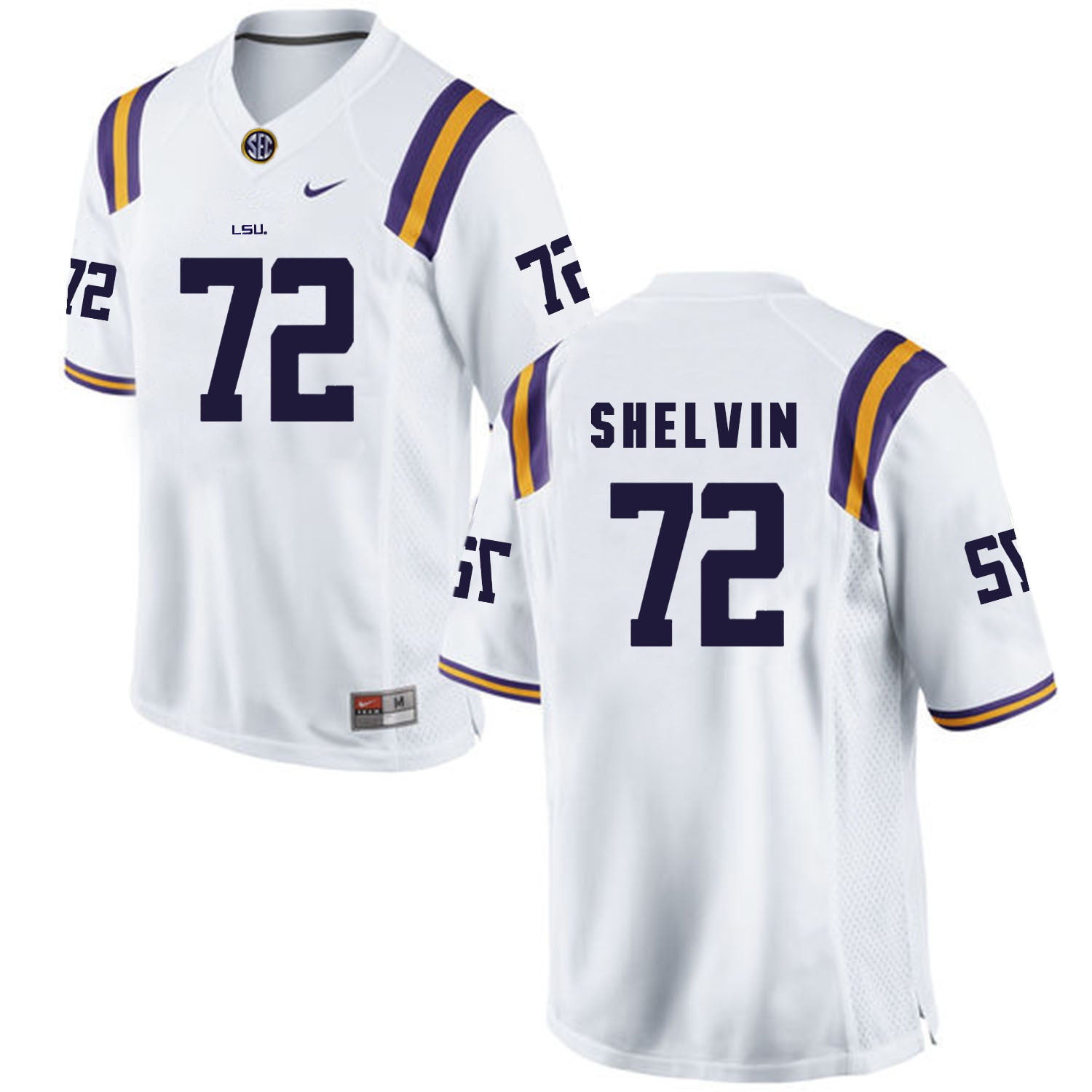 Tyler Shelvin 72 White